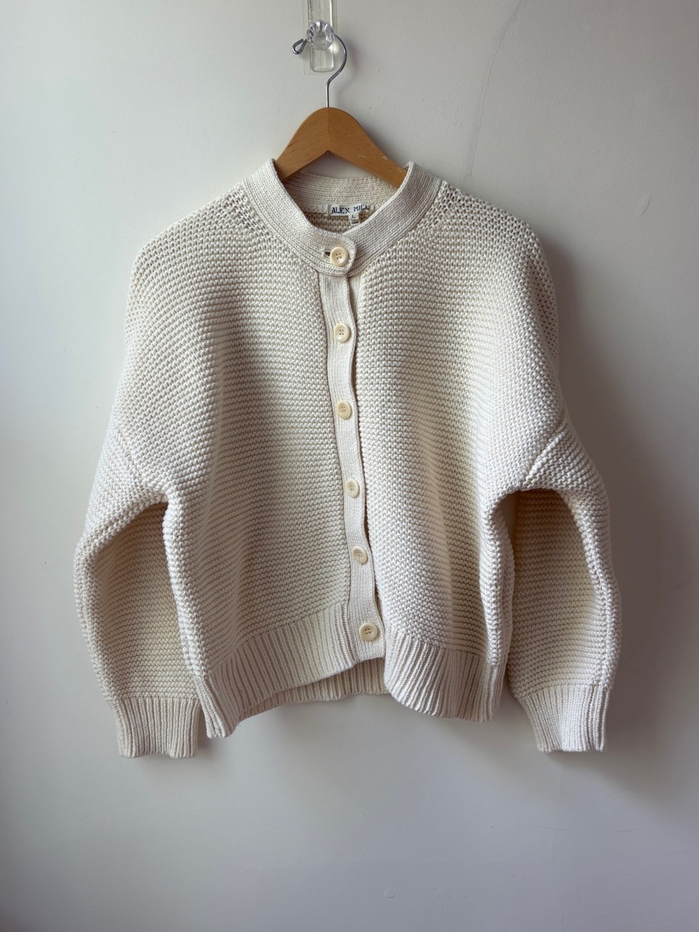 Alex Mill Nico Cotton Knit Cardigan - Picture 11 of 13